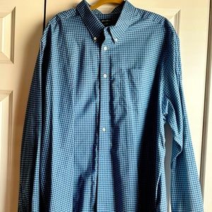 Eddie Bauer NWOT Blue Button Down 3XL Tall